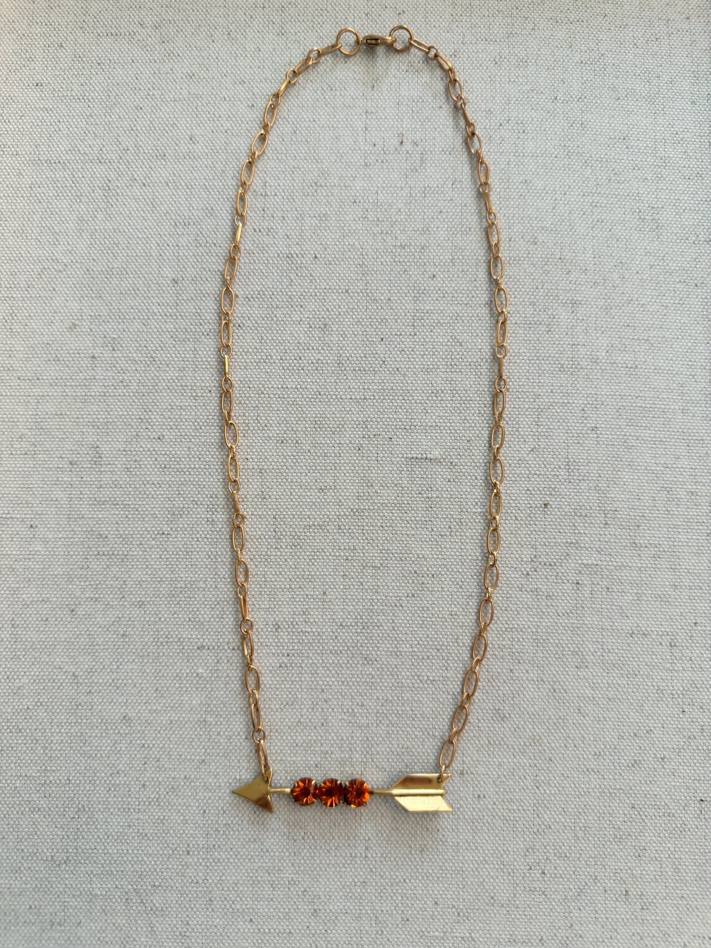 Custom Arrow Bar Pin Necklace