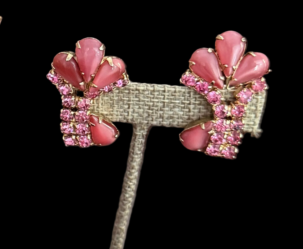 Pink Rhinestone Set