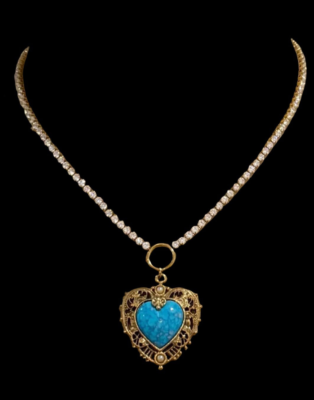 Custom Heart Pendant Necklace