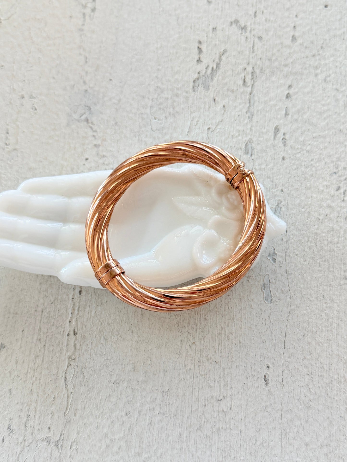 Rose Gold Tone Bangle