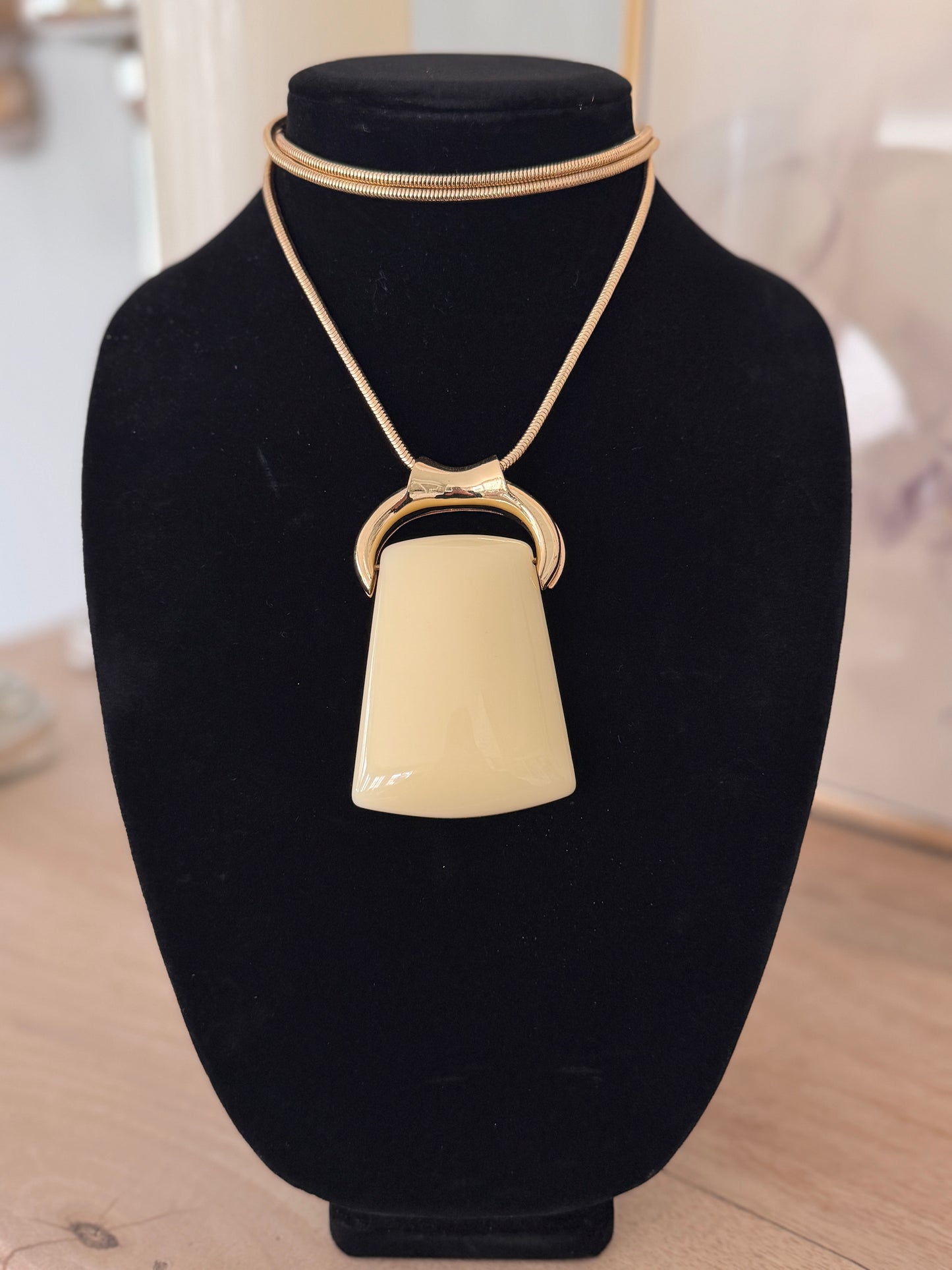 Lanvin Style Pendant Necklace