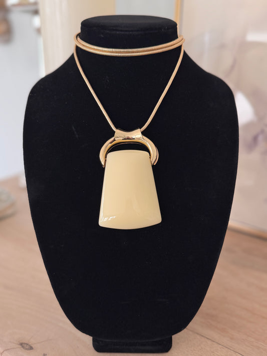 Lanvin Style Pendant Necklace