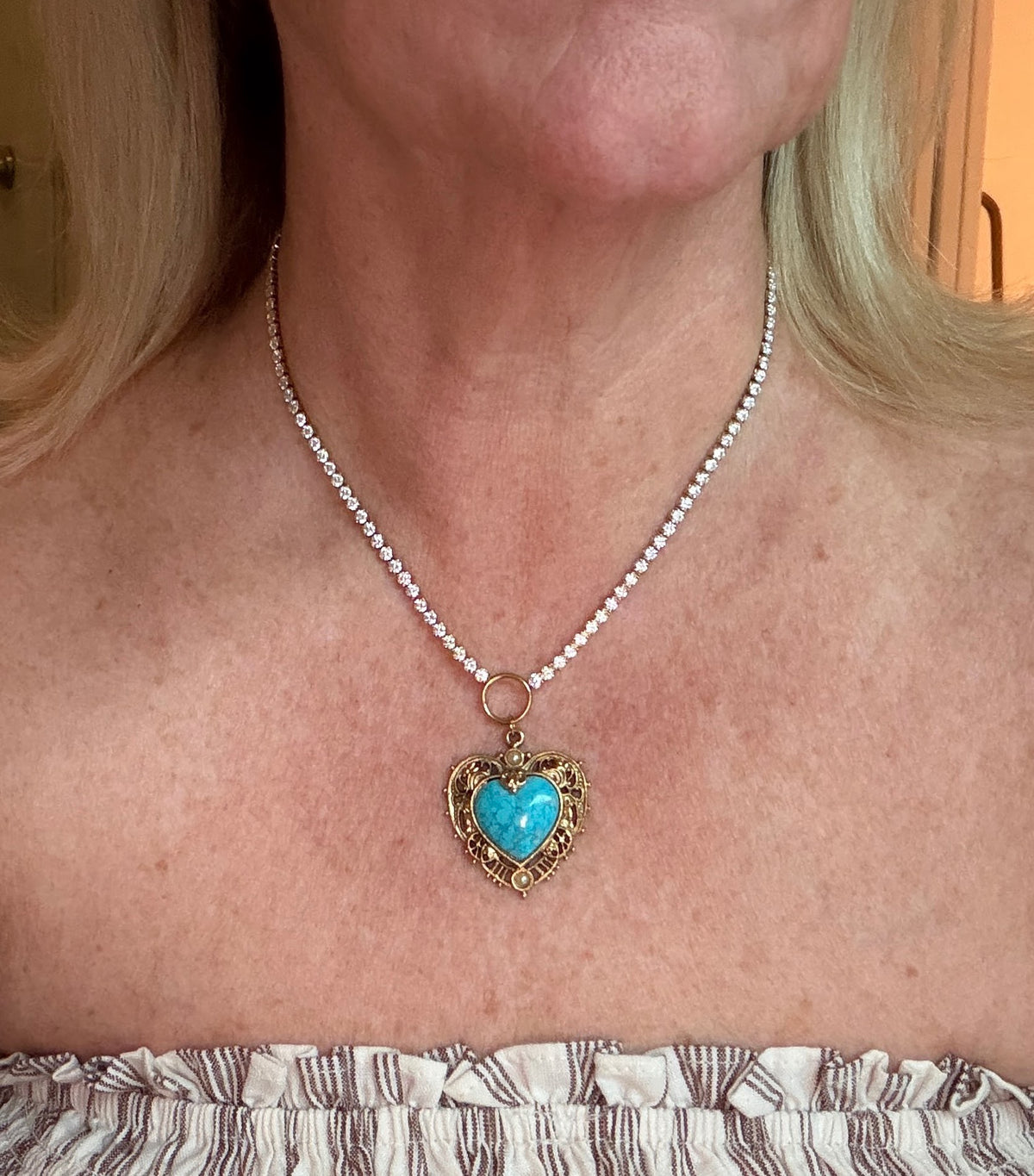 Custom Heart Pendant Necklace