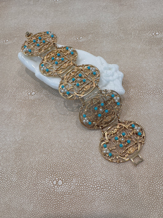 Ornate Panel Bracelet
