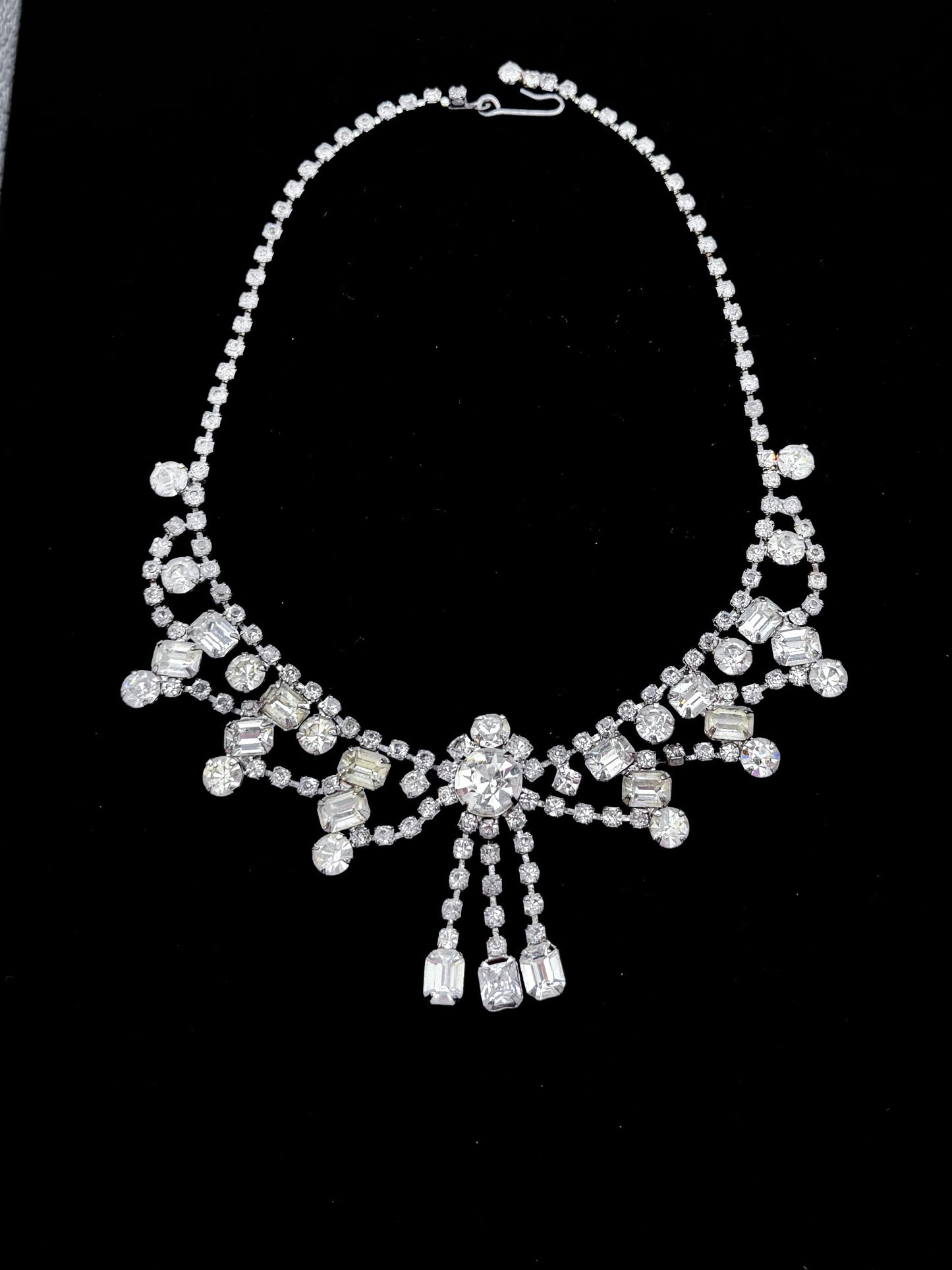 Vintage Rhinestone Choker