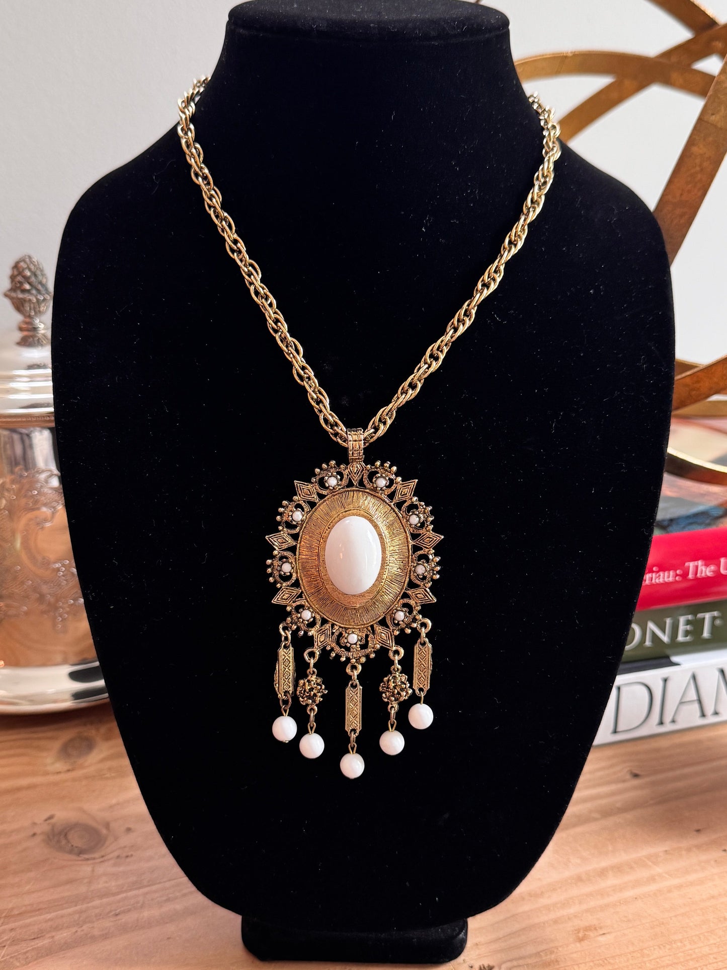 Victorian Revival Statement Necklace