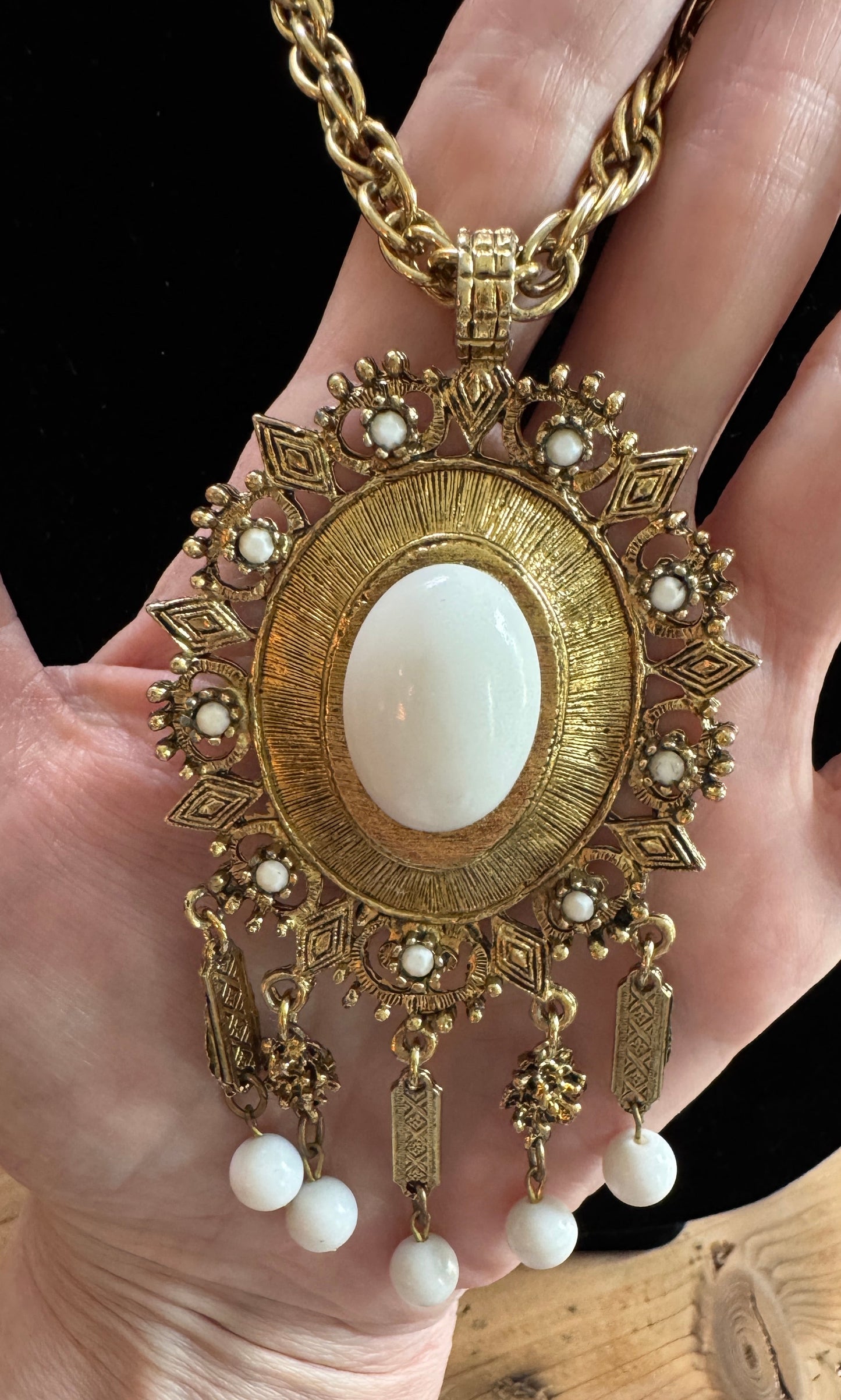Victorian Revival Statement Necklace