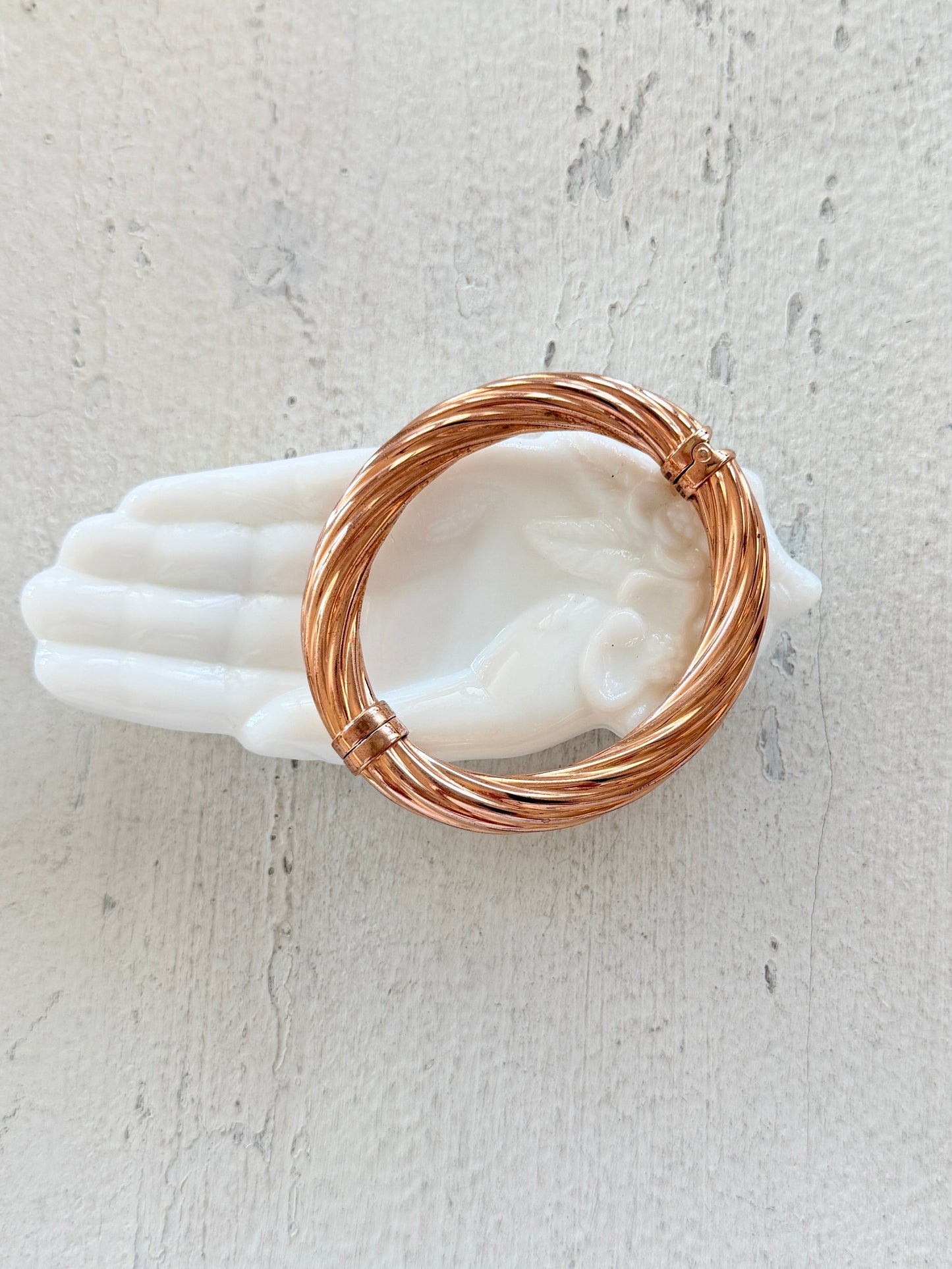 Rose Gold Tone Bangle