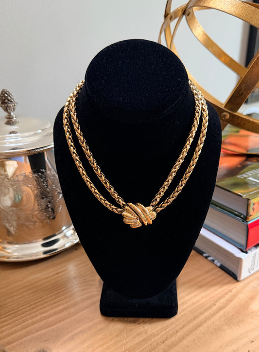 Givenchy Double Strand Necklace